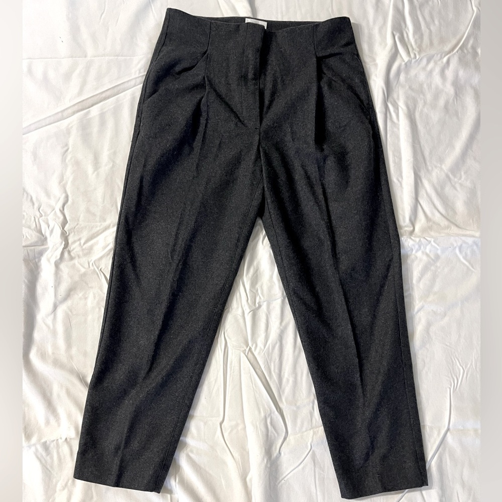 Gray dress pants